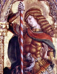 Saint Michel (détail)