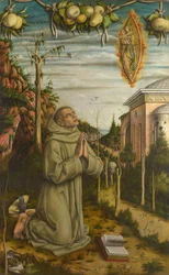 La vision du bienheureux Gabriele, 1489