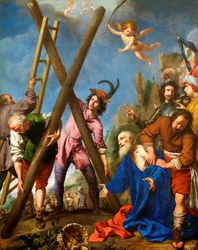 Saint André priant avant son martyre