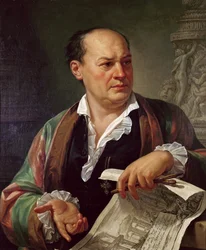 Portrait de Giovanni Battista Piranesi, 1779