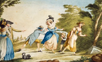 Jeu toscan du beccalaglio