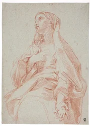 La Madone faisant un geste d