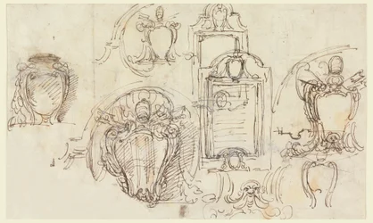 Dessin, croquis, 1740-58