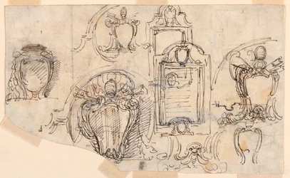 Dessin, croquis, 1740-58