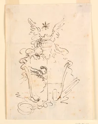 Esquisse pour blason