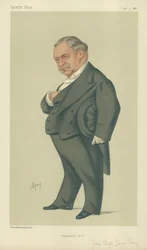 M Jean Baptiste Léon Say, Président n°3, 4 décembre 1880, caricature de Vanity Fair