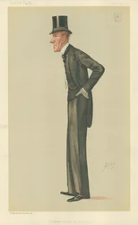 Sir Edward Robert Sullivan, Le bon sens en politique, 13 juin 1885, caricature de Vanity Fair