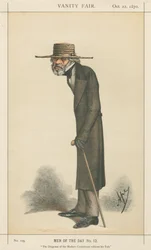 Le Diogène des Corinthiens modernes sans son tonneau, Thomas Carlyle (série Vanity Fair)