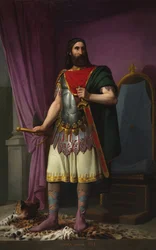 Portrait du roi wisigoth d