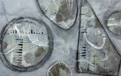 Formes grises texturées