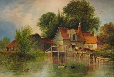 Mapledurham, c. 1863