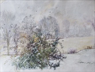 Hiver depuis notre fenêtre