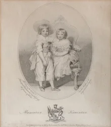 Portrait du comte Mikhaïl Semionovitch Vorontsov et de la comtesse Ekaterina Semionovna Vorontsova