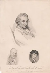 Trois portraits de Romney réalisés par lui-même à différentes périodes de sa vie.