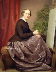 Autoportrait, 1855