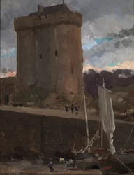 La Tour de Solidor à St. Severin, Normandie