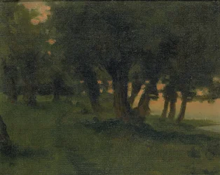 Sur les rives du Rhin, près de St. Germain au Mont d
