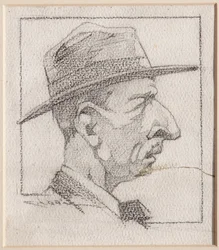 Un Homme portant un Chapeau