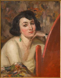 Femme au miroir
