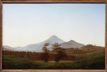 Paysage de Bohême (Paysage montagneux)