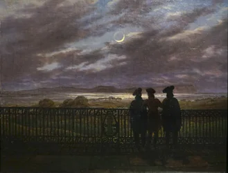 C.D.Friedrich Frères A. et S. Turgenev et V. Zhukovsky 1827