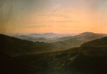 Aube, par Caspar David Friedrich (1774-1840)