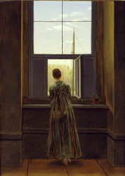 Femme à la fenêtre
