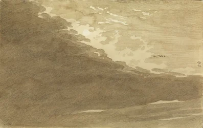 Étude des nuages au clair de lune
