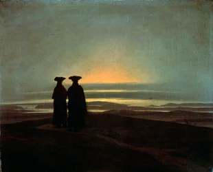 Coucher de soleil, entre 1830 et 1835