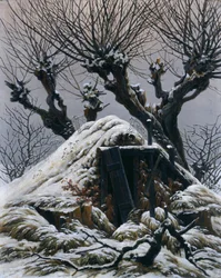 Cabane enneigée