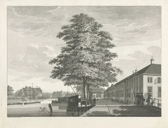 Vue de la Maison des Vieillards et Vieillardes de la Diaconie à Amsterdam