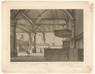 Intérieur de la chapelle Saint-Olaf à Amsterdam
