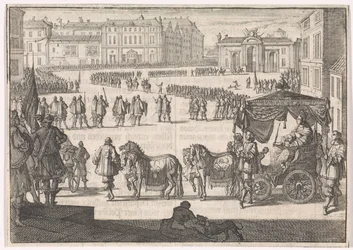 Inauguration de Christine, reine de Suède, à Stockholm, 1650