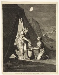 Judith met la tête d