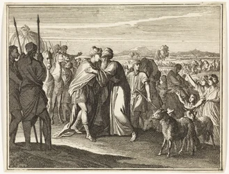 Rencontre de Jacob et Joseph
