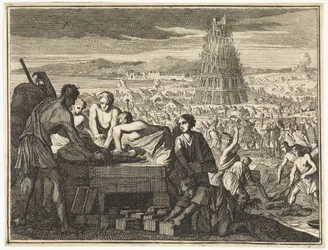 Fabrication de pierres pour la Tour de Babel