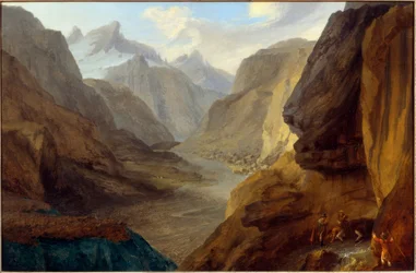 Haute vallée avec vue sur le Griessenfirn