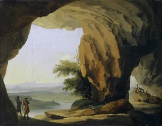 Paysage avec la grotte de Beatus, vers 1774-77