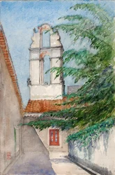 Clocher, Hôtel San Dominico (ancien monastère, Taormine, Sicile)
