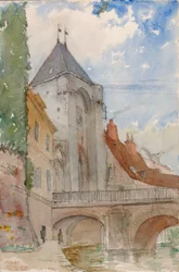 Pont à Moret, France