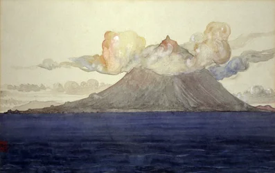 Mont Pico, îles des Açores, 1905