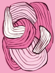 Abstract Pink Flow
