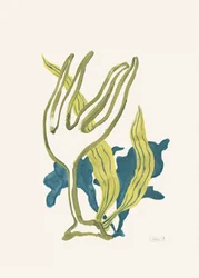 Motifs botaniques fluides et organiques