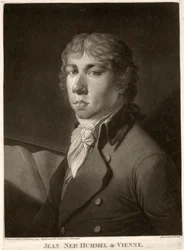 Johann Nepomuk Hummel (1778-1837) gravé par Wrenck
