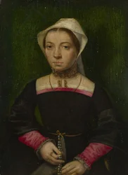 Une Dame avec un Rosaire, vers 1550