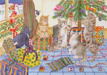 Le Noël des chats