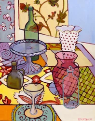 Silhouettes in Time, 2024 (Oil)