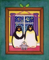 Famille de pingouins de Noël, 1997