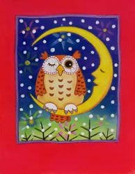 Le Hibou clignant de l