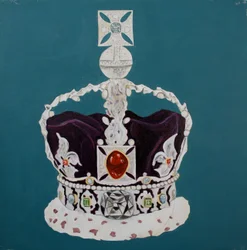 Joyaux de la Couronne 5, 2001 (huile sur toile)